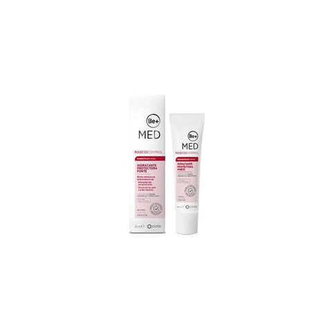 Jag Couture London BE+Med Antirojeces Forte 30ml skincare product in a sleek bottle, designed to reduce redness and soothe skin.