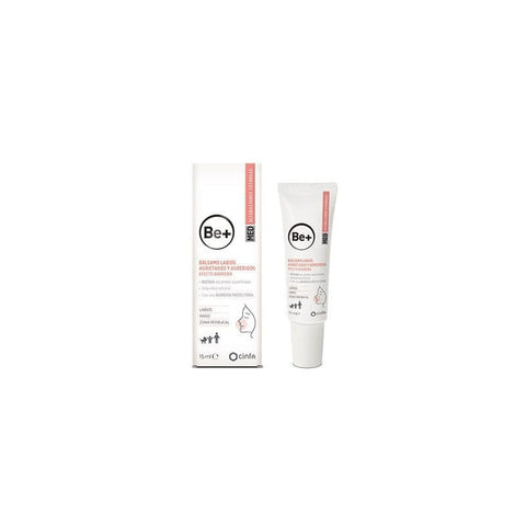 Jag Couture London New York BE+Med Chapped Lips Balm 15ml in a tube, designed to soothe and hydrate dry lips.