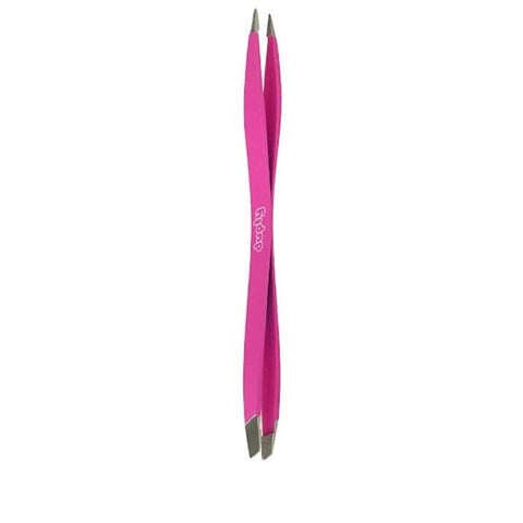 Fuchsia Beter Duply double point tweezers by Jag Couture London New York, with precise double tips for tweezing and grooming.