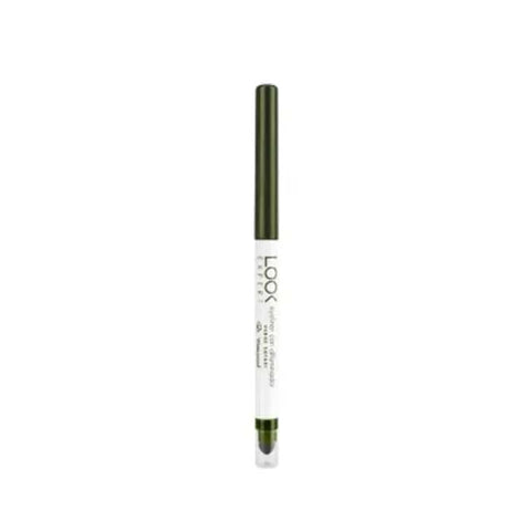 Jag Couture London New York Beter Eyeliner with Safari Green liner, displaying the green pencil and sleek packaging.