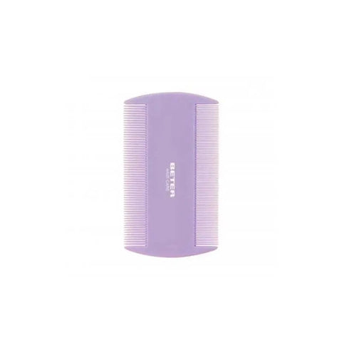 Jag Couture London Niter Comb, 9.3 cm, sleek black plastic hair comb with fine teeth for detangling and styling.