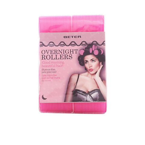 Jag Couture London New York Beter Overnight Rollers Suaves, 8-unit set for gentle, overnight hair styling.