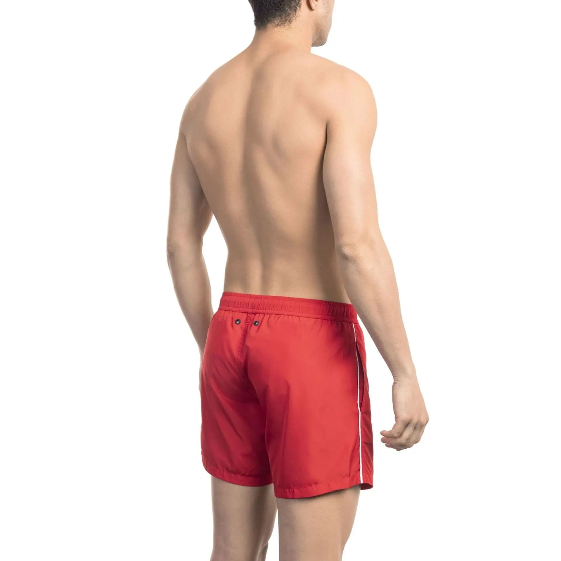 Jag Couture London - New York Bikkembergs Beachwear BKK1MBS05_RED