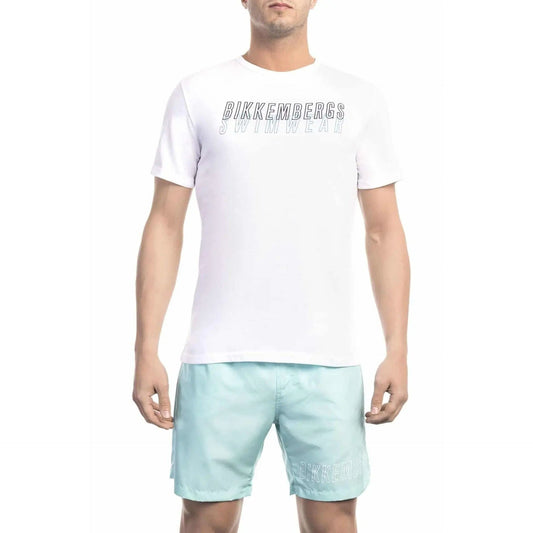 Jag Couture London - New York Bikkembergs Beachwear BKK1MTS01_WHITE