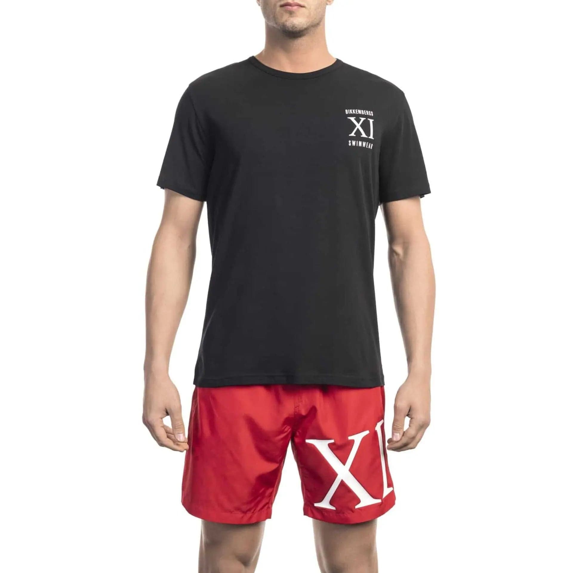Jag Couture London - New York Bikkembergs Beachwear BKK1MTS05_BLACK