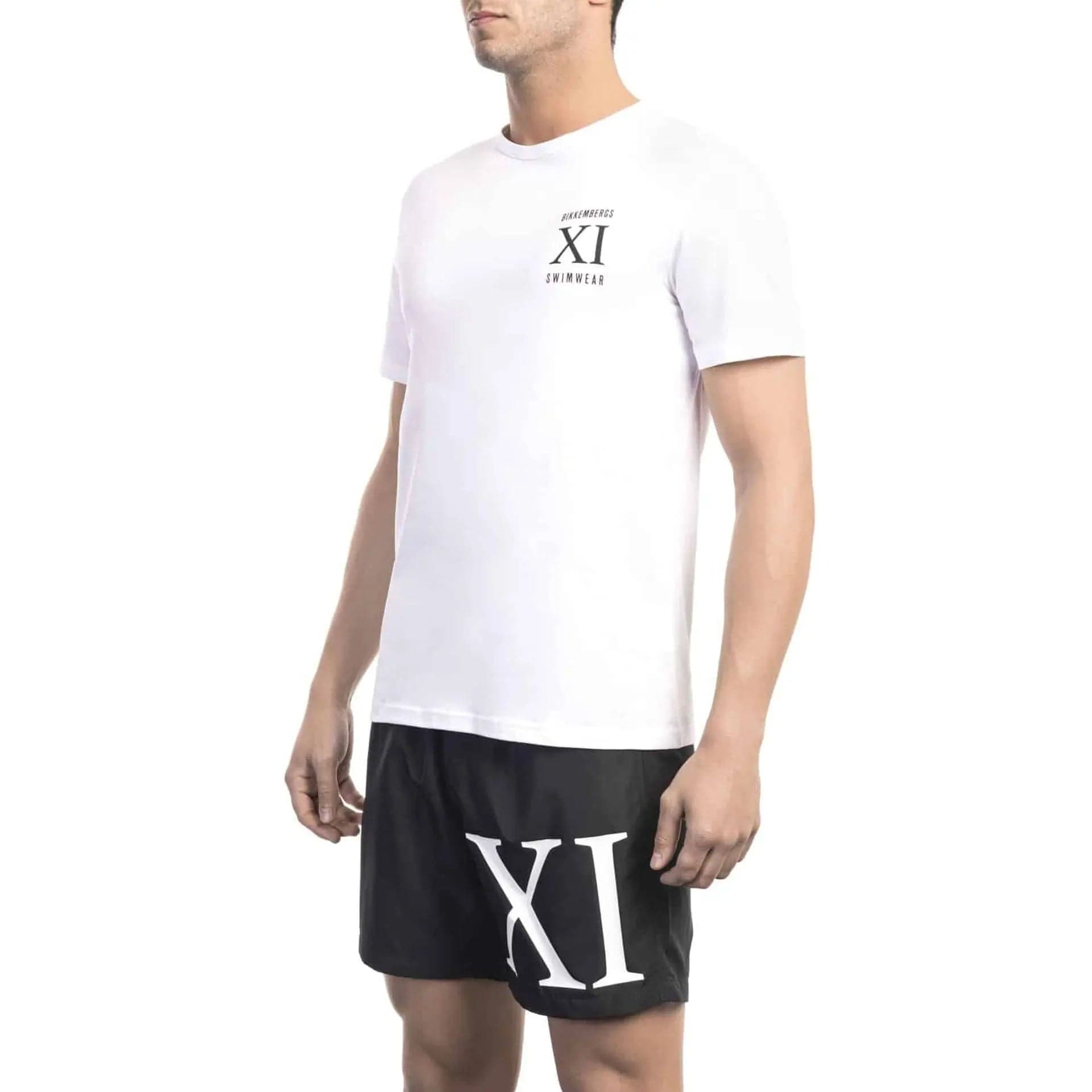 Jag Couture London - New York Bikkembergs Beachwear BKK1MTS05_WHITE