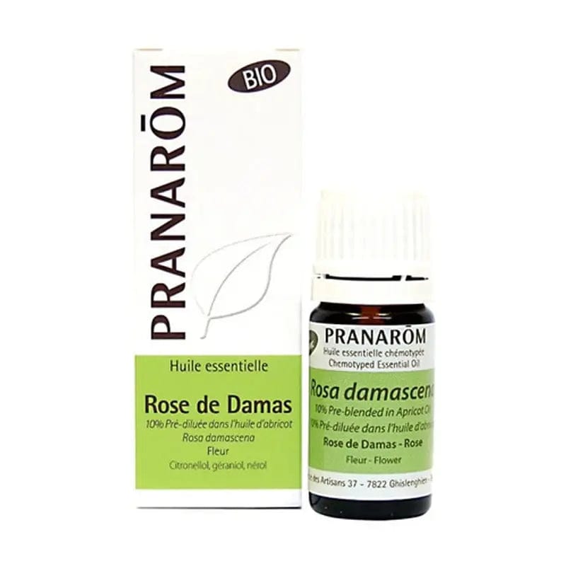 Jag Couture London - New York Bio Essential Oil Of Damask Rose 2 ml Pranarom