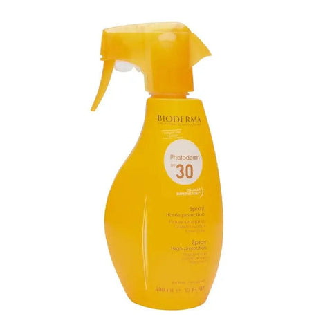 Bioderma Photoderm Family Spray SPF30 in 400ml bottle, sun protection spray from Jag Couture London New York collection