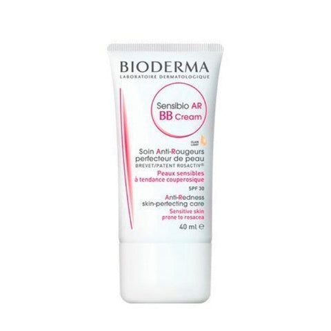 Bioderma Sensibio Ar BB Cream SPF 30 in 40ml tube, lightweight skincare and makeup product by Jag Couture London - New York.
