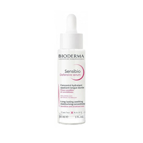 Jag Couture London New York Bioderma Sensibio Defensive Serum 30ml bottle with sleek packaging and product label.