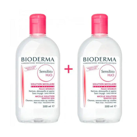 Jag Couture London - New York Bioderma Sensibio H2O Make Up Removing Micelle Solution 2x500ml