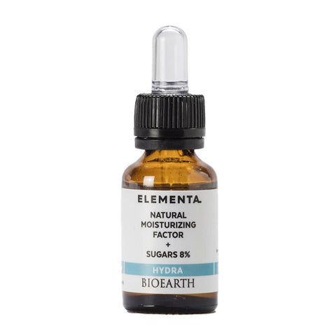 Bioearth Elementa Concentrado Hydra facial serum by Jag Couture London, 15ml, hydrating skincare product.