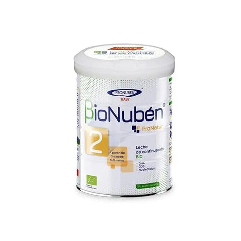 Bionubén Pronatur 2 Organic Milk container from Jag Couture London - New York, 800g, with branding and product label visible