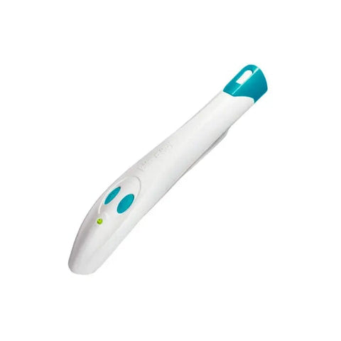 Jag Couture London - New York Bite Away insect bite device shown, compact handheld device for soothing insect bites.