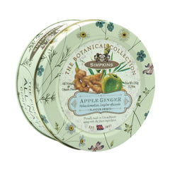 Jag Couture London - New York Botanical tin of apple & ginger flavour travel sweets