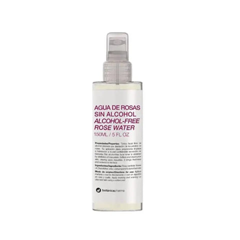 Botanicapharma Rose Water Alcohol-Free Spray by Jag Couture London New York, 150ml bottle with a clear spray nozzle.