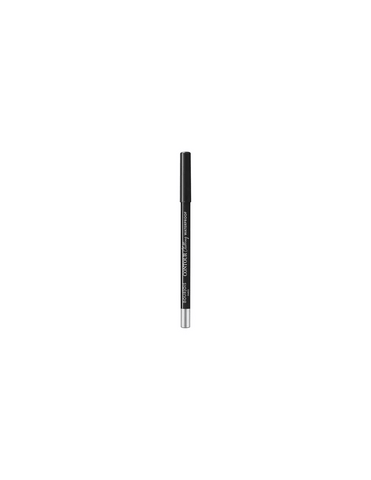 Bourjois Contour Clubbing waterproof eye liner in black, 1.2g, with a sleek pencil tip and vibrant black color for eye definition.