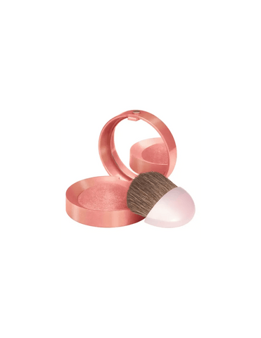 Bourjois Fard Blush Joues 16-Rose Coup, pink powder blush in 2.5g compact, with natural rosy finish.