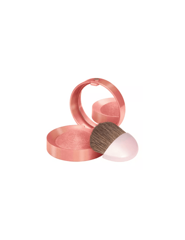 Bourjois Fard Blush Joues 16-Rose Coup in a 2.5g compact, featuring soft pink blush with natural finish.