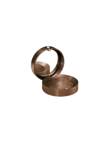 Bourjois Little Round Pot Eyeshadow 15-A'mordoré in 1.2g, with a shimmering bronze shade and compact round packaging.