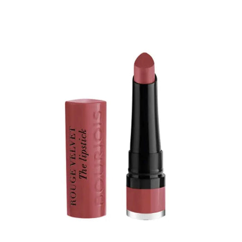 Bourjois Rouge Velvet The Lipstick in shade 33 Rose Water, creamy lipstick in a sleek bullet by Jag Couture London - New York