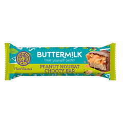 Jag Couture London - New York Buttermilk chewy peanut nougat with a caramel layer enrobed in plant based chocolate
