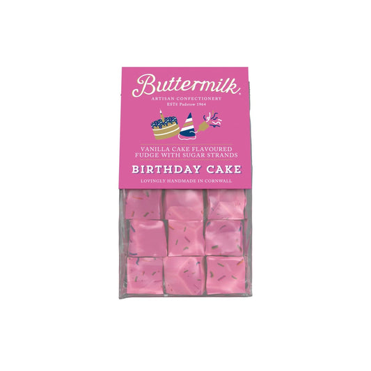 Jag Couture London - New York Buttermilk smooth birthday cake fudge in grab bag
