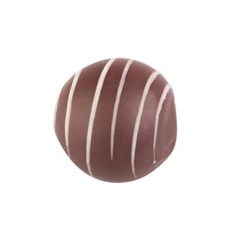 Jag Couture London New York Cappuccino Truffles in dark chocolate with coffee-flavored cream, 13g pieces, approx 1kg pack.