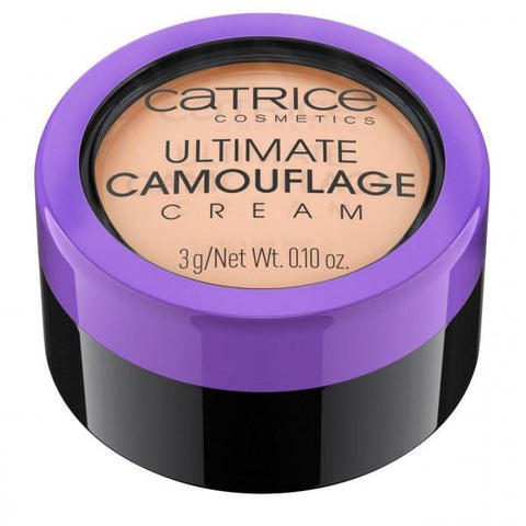 Catrice Ultimate Camouflage Cream Concealer 015W Fair by Jag Couture London - New York, close-up of the concealer tube with open cap
