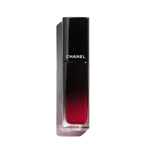 Chanel Rouge Allure Laque 74 Expérimenté lip gloss in 6ml tube, featuring rich color and glossy finish, displayed by Jag Couture London.