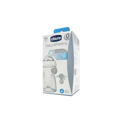 Jag Couture London - New York Chicco Natural Feeling Crystal T Silicone Bottle 250ml