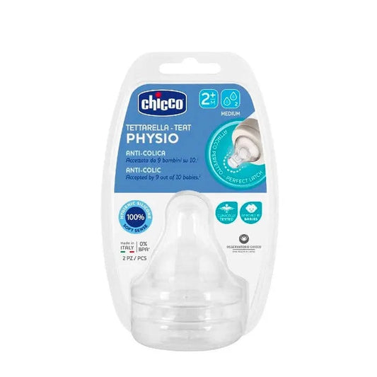 Jag Couture London - New York Chicco Physio Nipple 0M+ Silicone F/Slow 2U