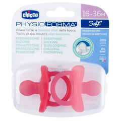 Jag Couture London - New York Chicco  Physio Soft Pacifier Pink 16 -36 m - 2 Units