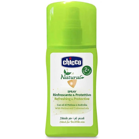 Chicco Protector Natural Spray by Jag Couture London- New York, 100ml bottle with natural ingredients for protection.