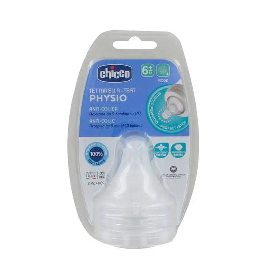 Jag Couture London - New York Chicco Tetina Physio 2m+ Silicona F/ Medium 2U