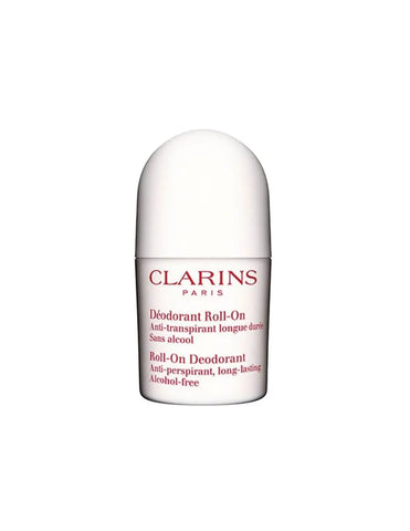 Jag Couture London New York Clarins deodorant roll-on in 50ml bottle, featuring sleek packaging and smooth application