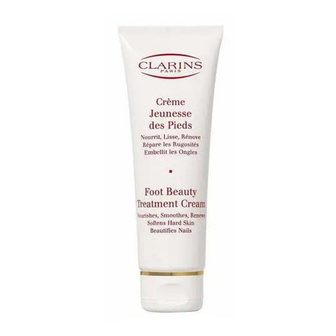 Jag Couture London New York Clarins Foot Beauty Treatment Cream 125ml jar with smooth cream inside.