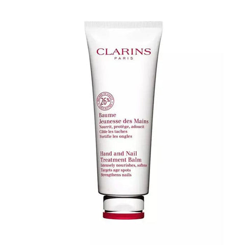 Jag Couture London New York Clarins hand and nail treatment balm 100ml jar with creamy moisturizer for hands and nails