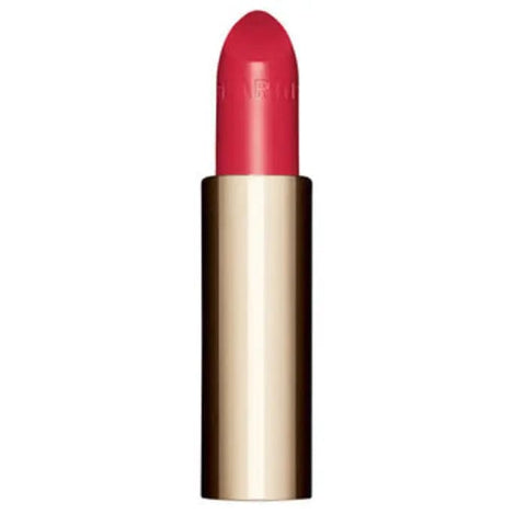 Clarins Joli Rouge Satin 773 Pink Tulip lipstick refill by Jag Couture London NY, 3.5g, showing the product packaging and shade.