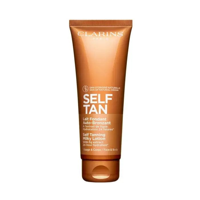 Jag Couture London - New York Clarins Self Tanning Milky Lotion Face And Body 125ml