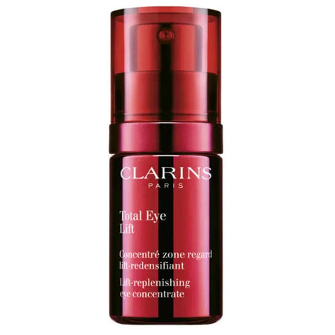Jag Couture London New York Clarins Total Eye Lift 15ml eye cream tube on a white background