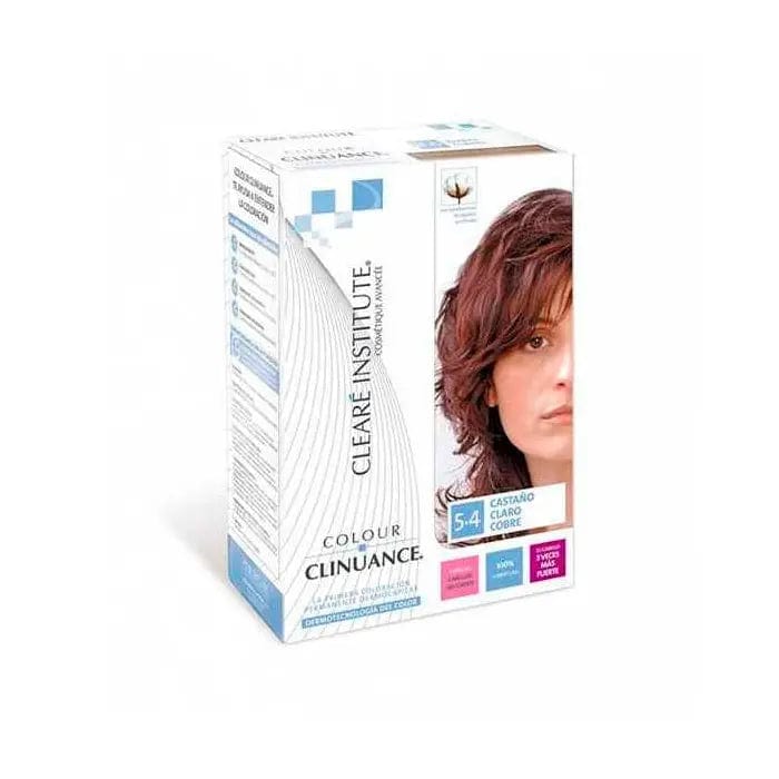 Jag Couture London - New York Clearé Institut Colour Clinuance 5.4 Light Copper Chestnut 1U