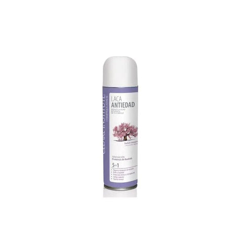 Clearé Institute Laca Antiedad 250ml hair spray by Jag Couture London New York, with a sleek bottle and professional styling.
