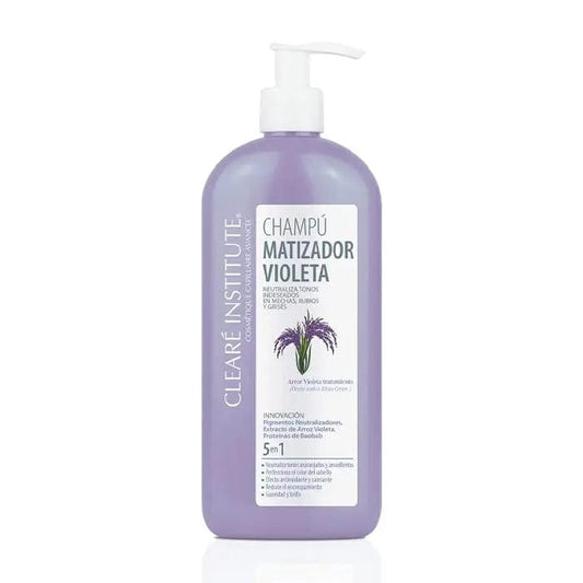 Jag Couture London - New York Clearé Institute Violet Shampoo 400ml