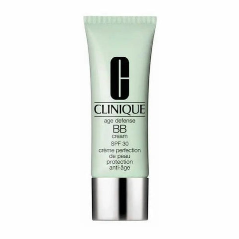 Jag Couture London New York Clinique Age Defense BB Cream 02 in 40ml bottle, lightweight with a smooth, natural finish.