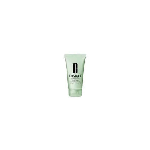 Jag Couture London New York Clinique Foaming Sonic Facial Soap 150ml bottle with pump dispenser on a white background.