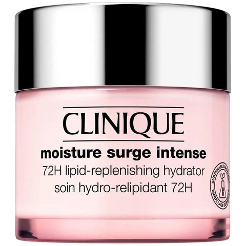 Clinique Moisture Surge 100H Auto Replenishing Hydrator 75ml, a hydrating gel cream in a sleek jar.
