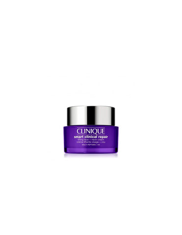 Jag Couture London New York Clinique Smart Clinical Repair lifting cream for face and neck, 75ml, in a sleek jar.