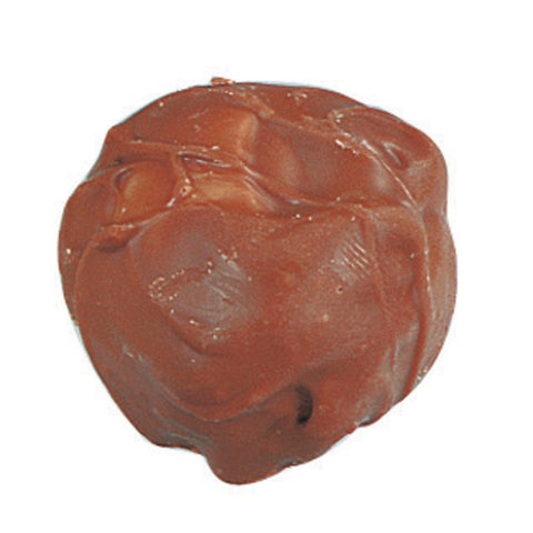 Jag Couture London New York Cognac Truffle in white and milk chocolate, 12.5g, showcasing a glossy chocolate-coated truffle with elegant packaging