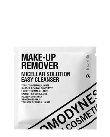 Jag Couture London New York Comodynes Make-Up Remover Easy Cleanser Towelettes for gentle, effective facial makeup removal.